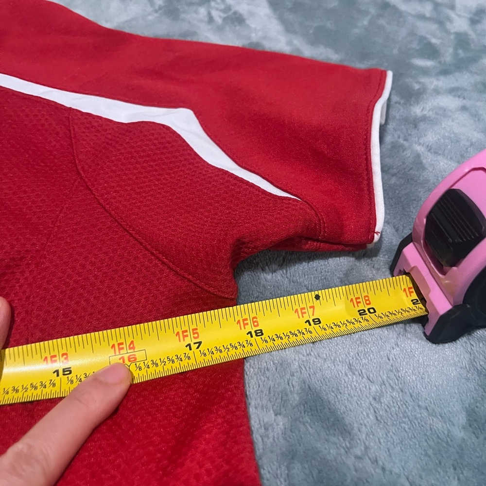 Nike Red Angels Jersey with White Trim S - Picture 6 of 8
